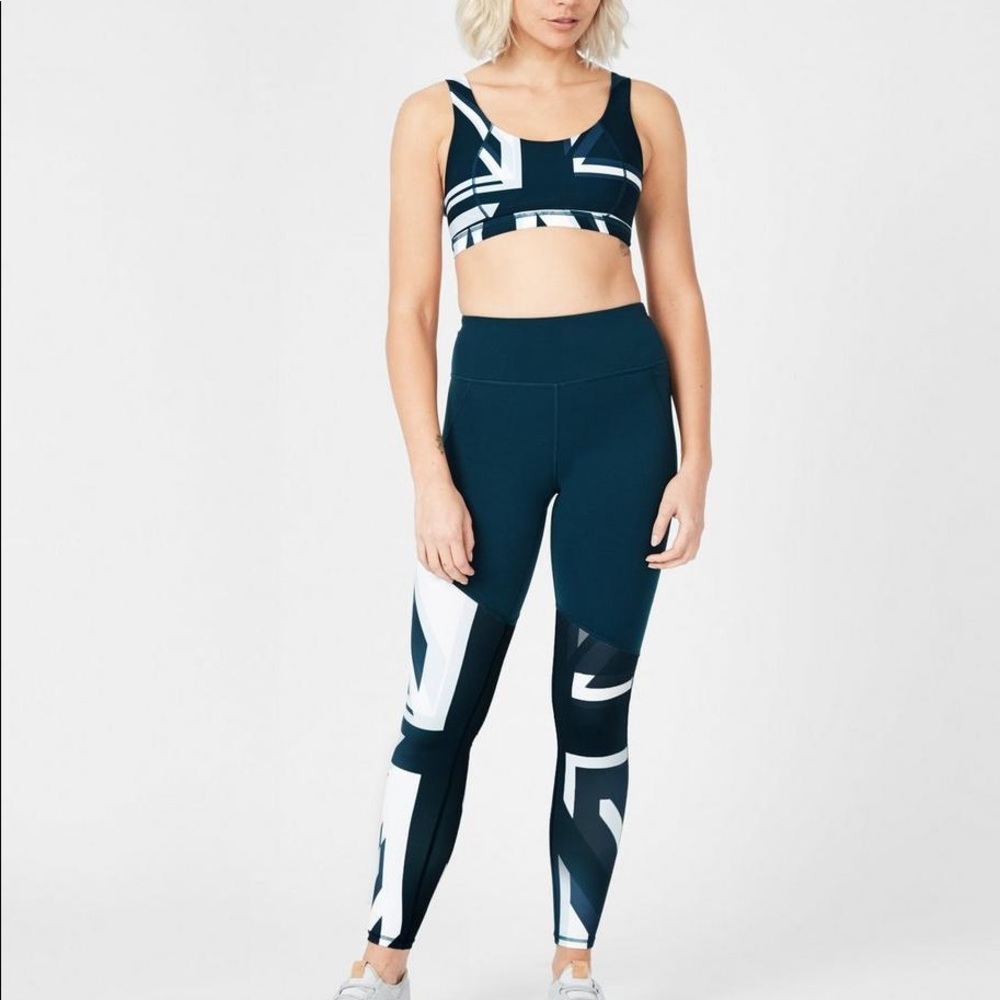 Sweaty Betty Beatle Blue Union Leggings